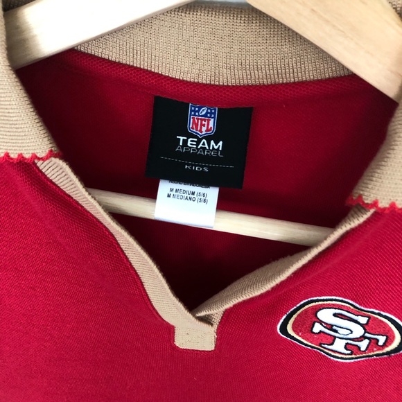 49ers Girls Tennis Skirt Polo Pleated Cheerleading Dress - Picture 2 of 4